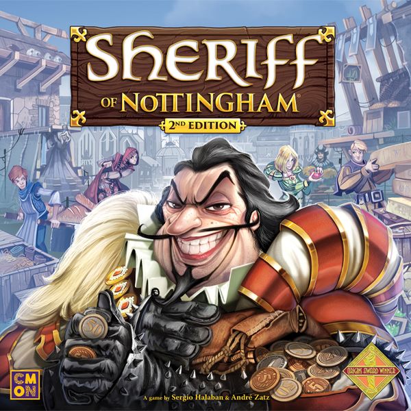Sheriff of Nottingham 2nd Edition from CMON at The Compleat Strategist