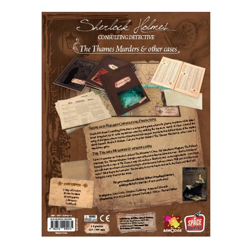 Sherlock Holmes: The Thames Murders & Other Cases Board Games The Compleat Strategist