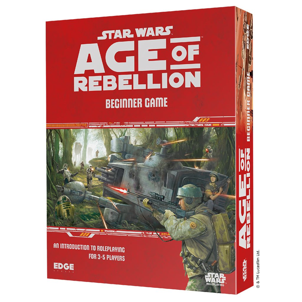 Star Wars - Age of Rebellion: Beginner Game (Preorder) from Edge Studio at The Compleat Strategist