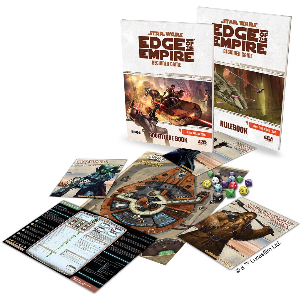 Star Wars - Edge of the Empire Beginner Game (Preorder) from Edge Studio at The Compleat Strategist