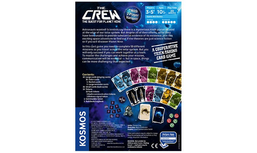 The Crew: The Quest for Planet Nine Card Games The Compleat Strategist