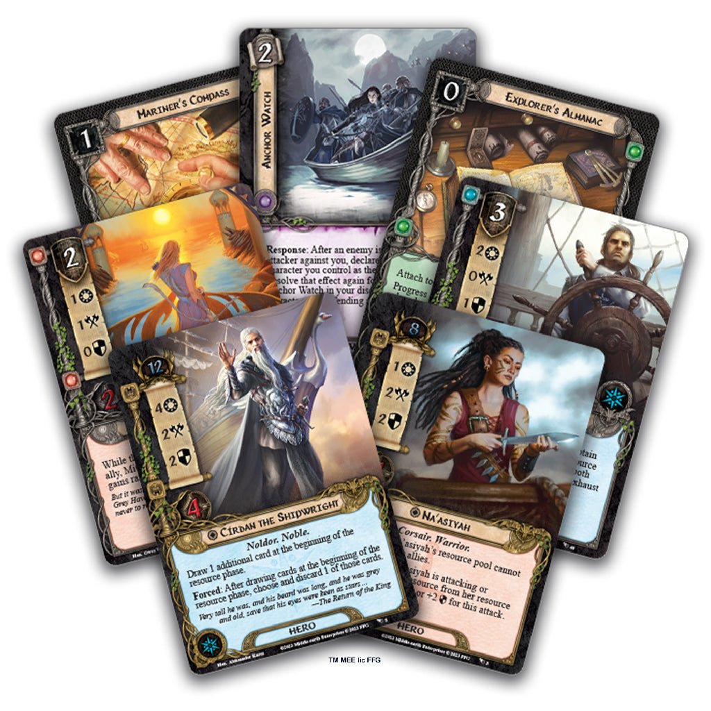 Lord of the Rings LCG: The Fellowship of the Ring Saga Expansion