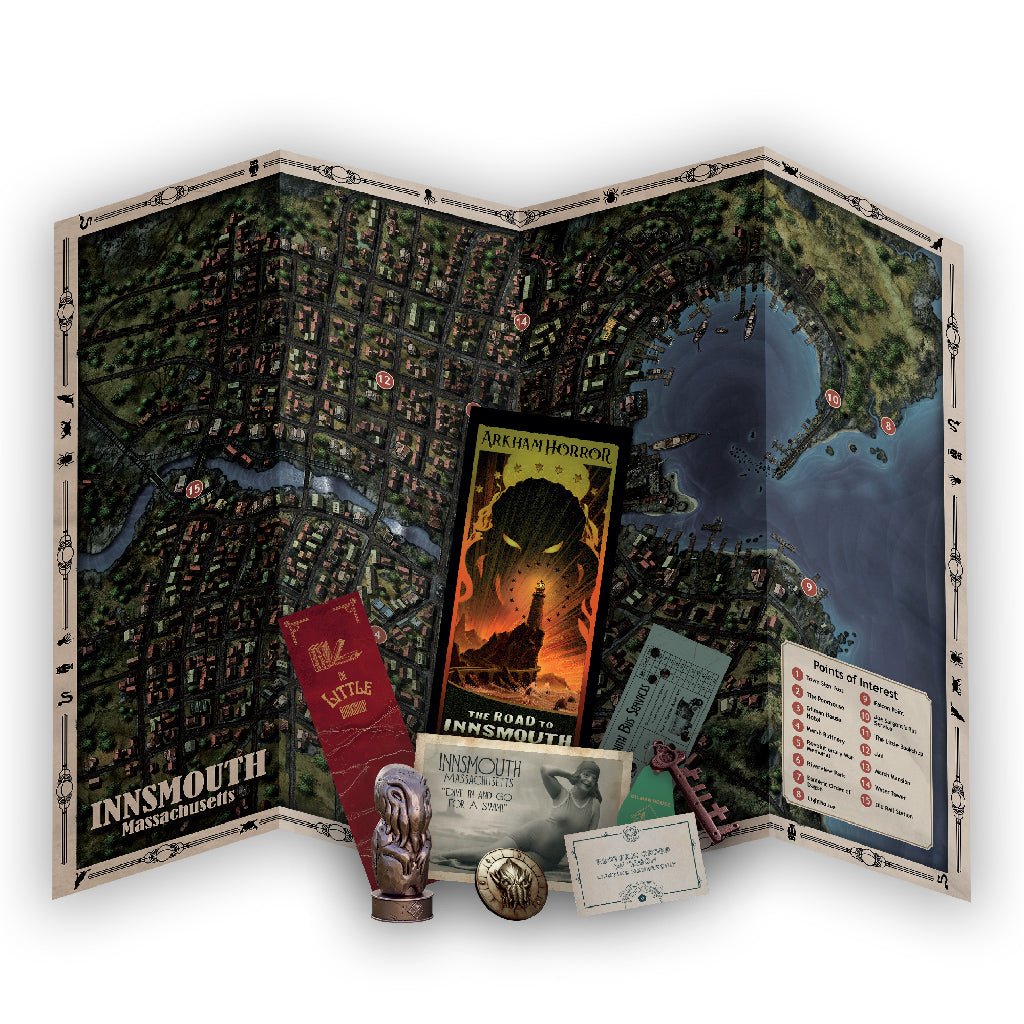 The Road to Innsmouth Deluxe Edition Board Games The Compleat Strategist