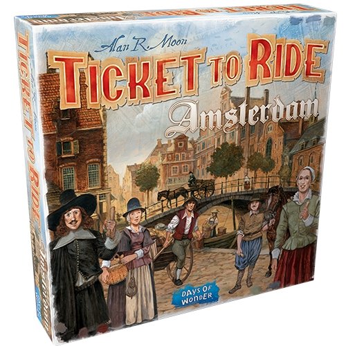 Ticket to Ride Amsterdam from DAYS OF WONDER at The Compleat Strategist