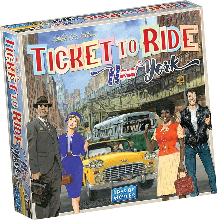 Ticket to Ride New York Board Games The Compleat Strategist