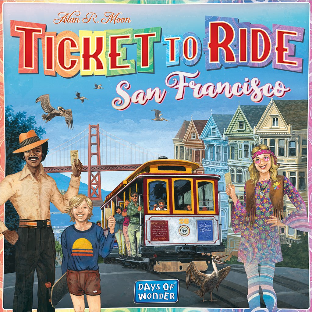 Ticket to Ride San Francisco from DAYS OF WONDER at The Compleat Strategist