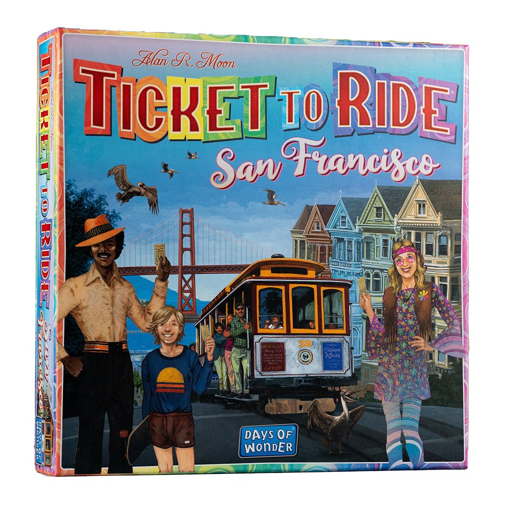 Ticket to Ride San Francisco from DAYS OF WONDER at The Compleat Strategist