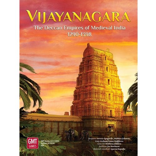 Vijayanagara: The Deccan Empires of Medieval India 1290 - 1398 from GMT GAMES, LLC at The Compleat Strategist