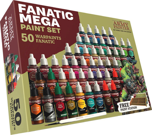 Warpaints Fanatic: Mega Paint Set (Preorder) from THE ARMY PAINTER APS at The Compleat Strategist