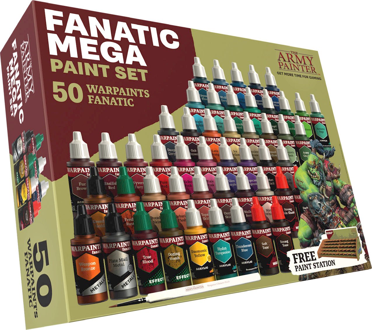 Warpaints Fanatic: Mega Paint Set Hobby Paints and Sprays The Compleat Strategist